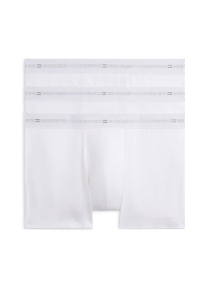 TOMMY HILFIGER 3-Pack Signature Waistband Trunks - Image 1
